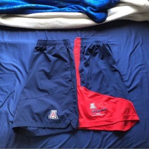 Nike Mens U of A Basketball Shorts Large